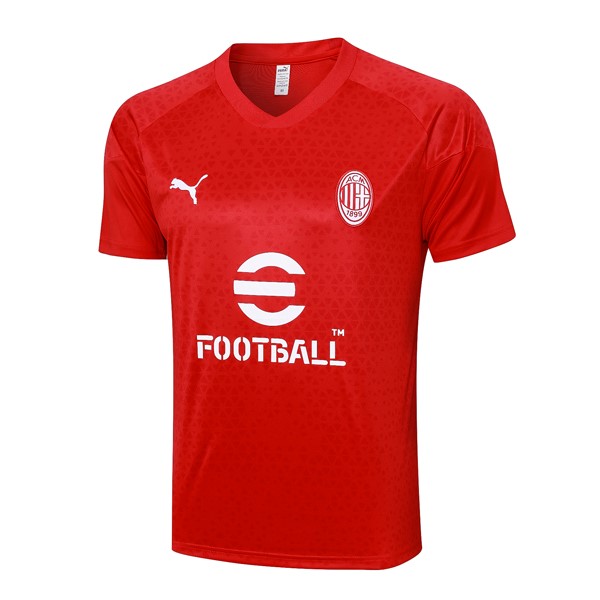 Camiseta Entrenamiento AC Milan 2024 Rojo
